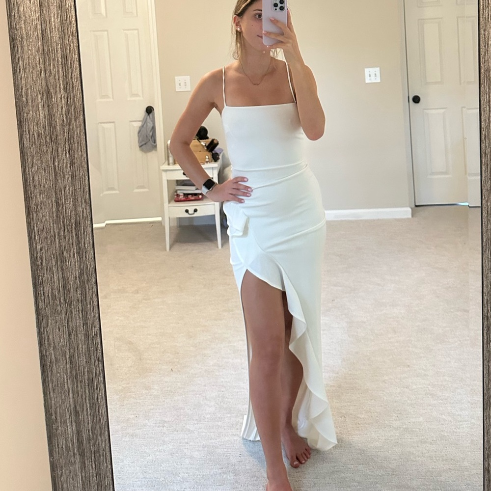 Windsor Long White Dress